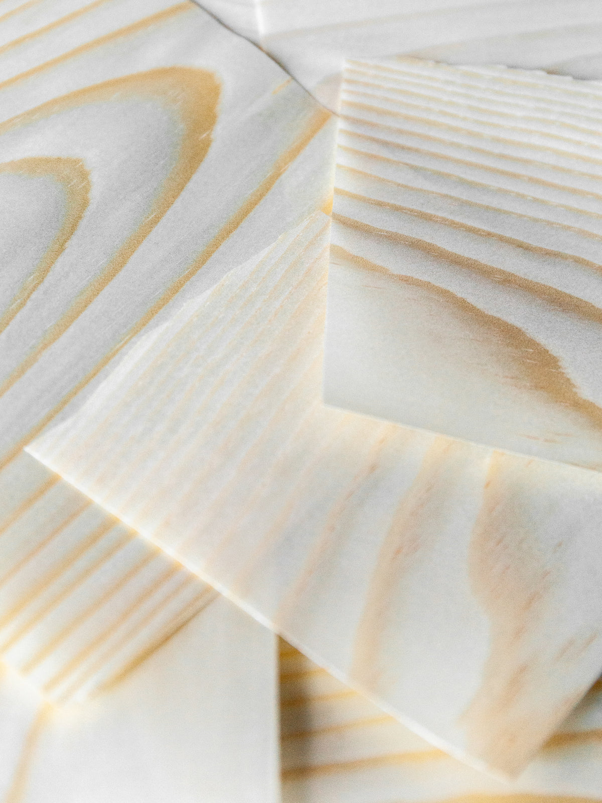 Red Pine Wood Sheet Memo Pad