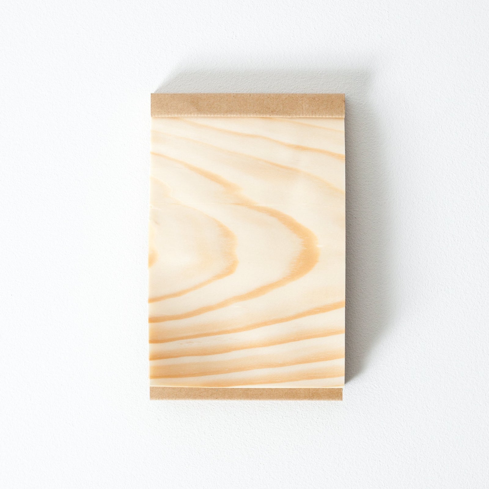 Red Pine Wood Sheet Memo Pad